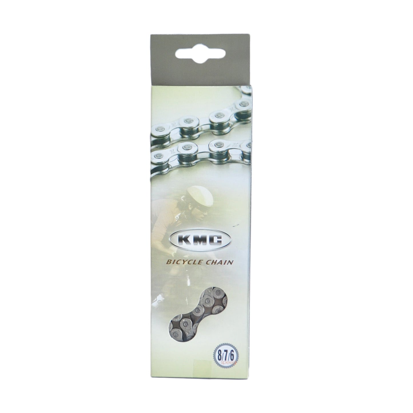 Łańcuch KMC Z82 1/2x3/32x116L srebrny/brązowy, 8 ogniw.