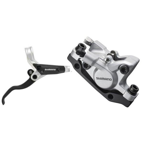 Hamulce tarczowe hydrauliczne Shimano BL-M445S/BL-M445S srebrne, przód 850 mm
