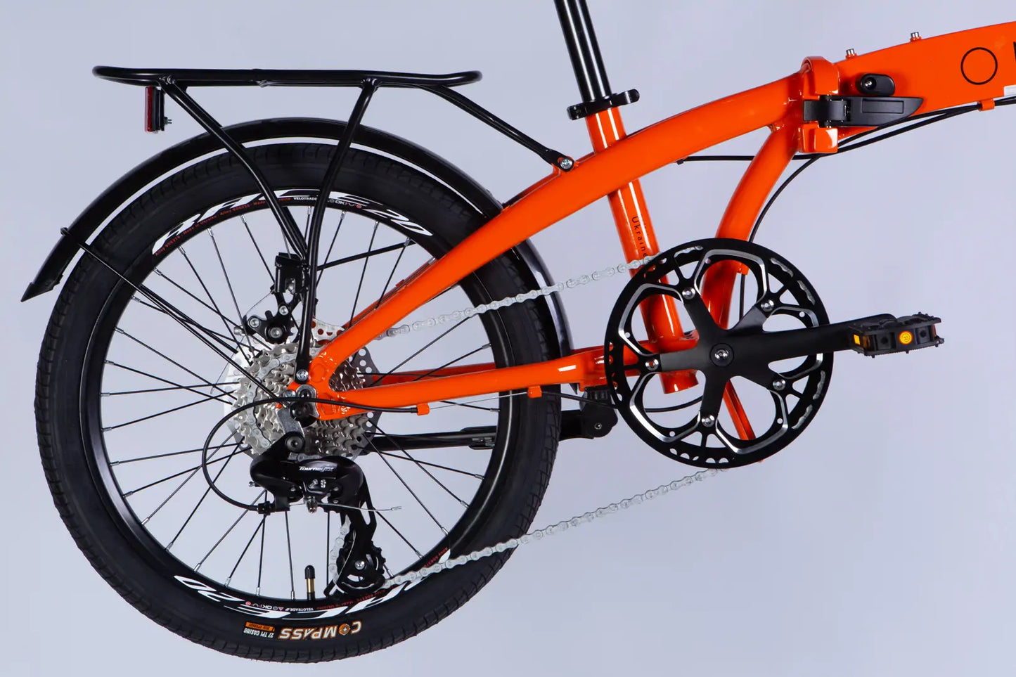 Велосипед AL 20" Dorozhnik ONYX DD CS рама-10,5" помаранчевий 2025