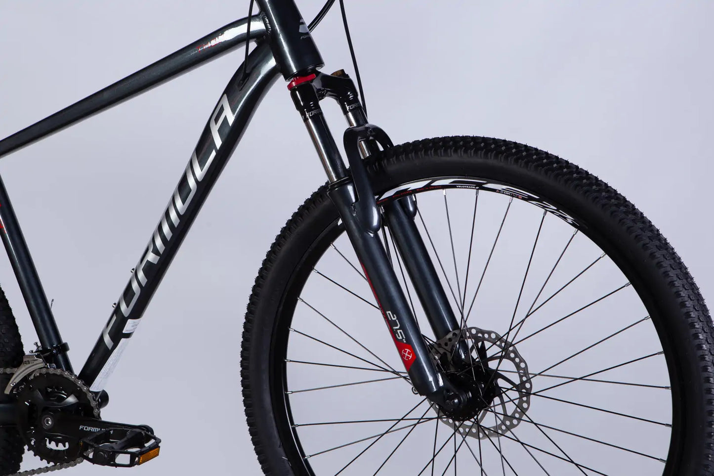 Велосипед AL 27.5" Formula THOR DD CS рама-18" чорний зі сріблястим 2026