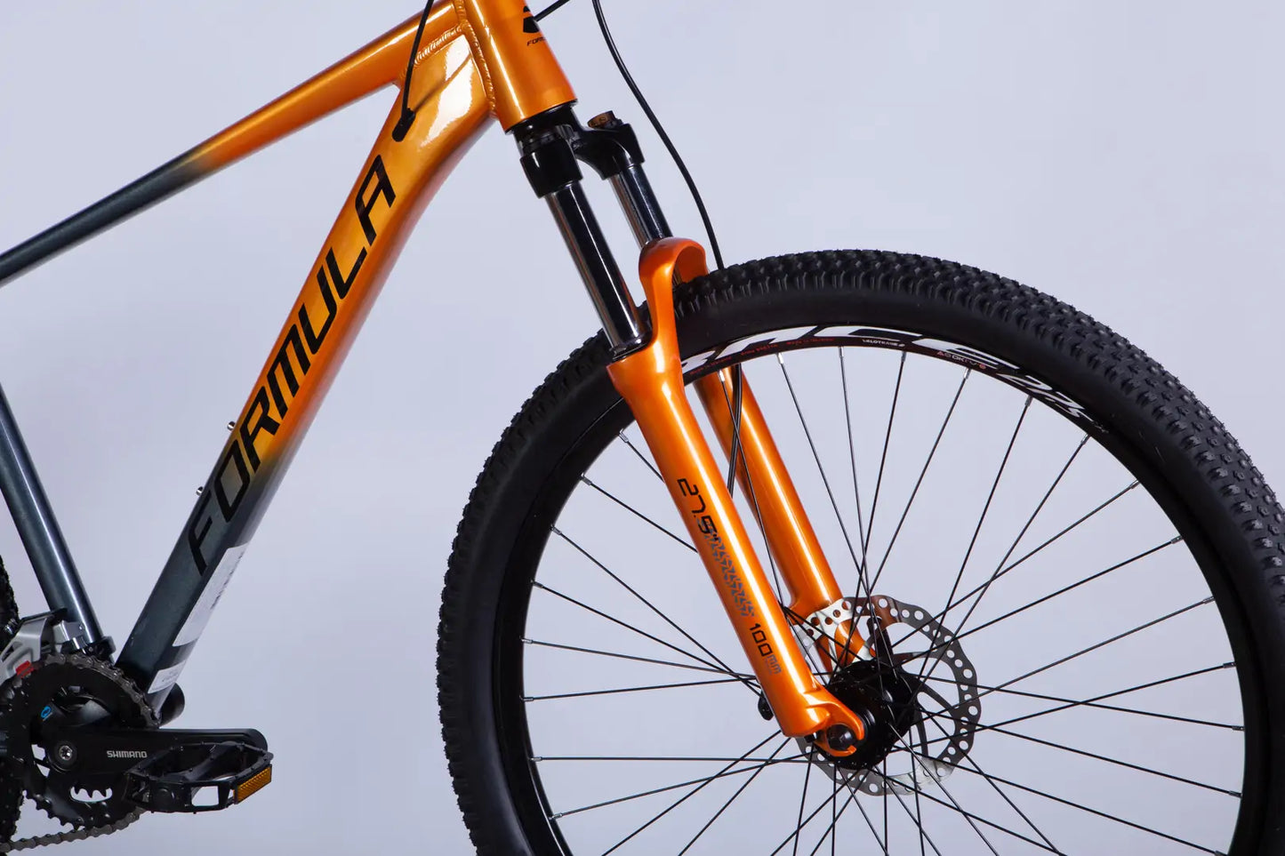 Велосипед AL 27.5" Formula DRIVE HDD рама-16" сіро-помаранчевий 2026
