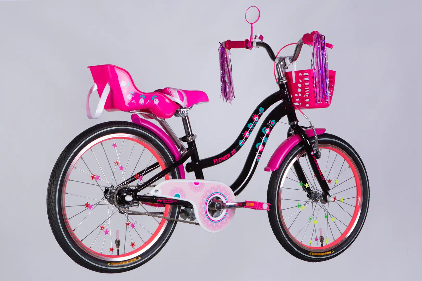 Велосипед ST 20" Formula Kid FLOWER PREMIUM BH рама-10" чорний з рожевим 2026