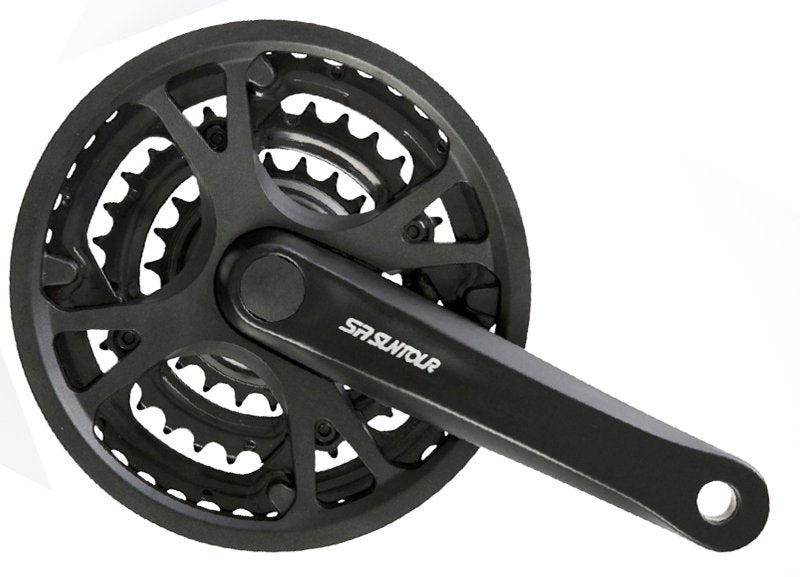 Шатун Suntour XCE-T312-PBSG 42x34x24T 170мм чорний