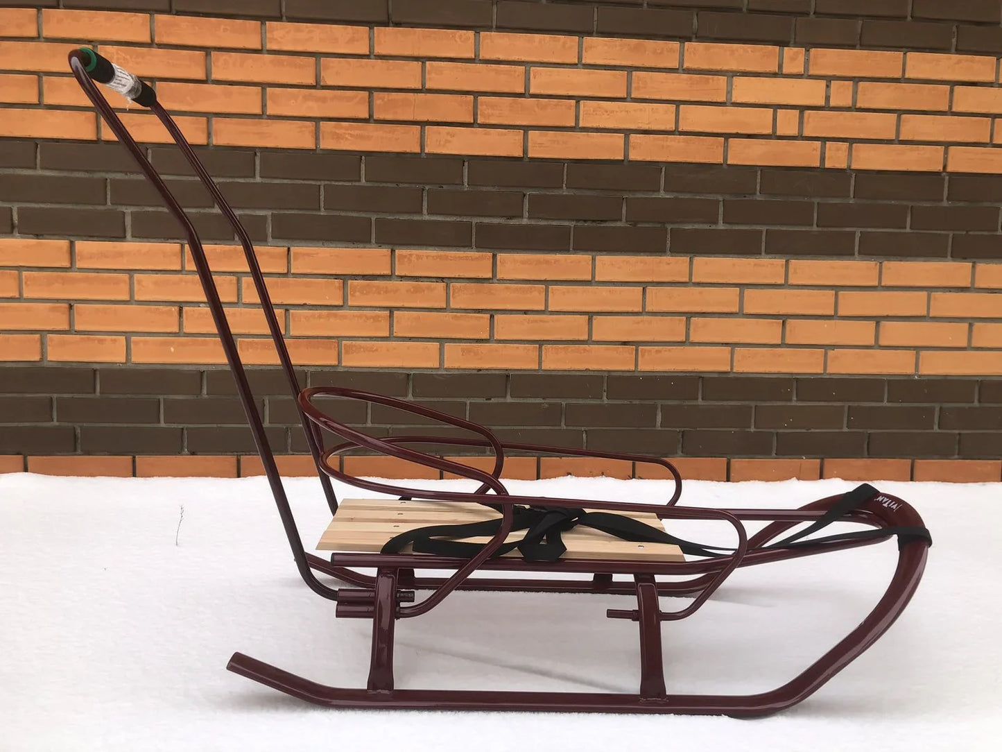 Дитячі санки Вітан Спринтер з ручкою-штовхачем - изображение 2