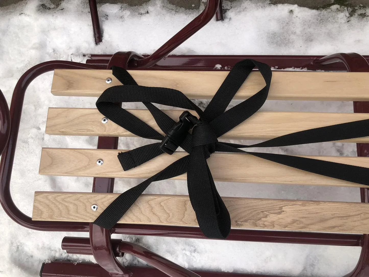 Дитячі санки Вітан Спорт F-1 з ручкою-штовхачем - изображение 2