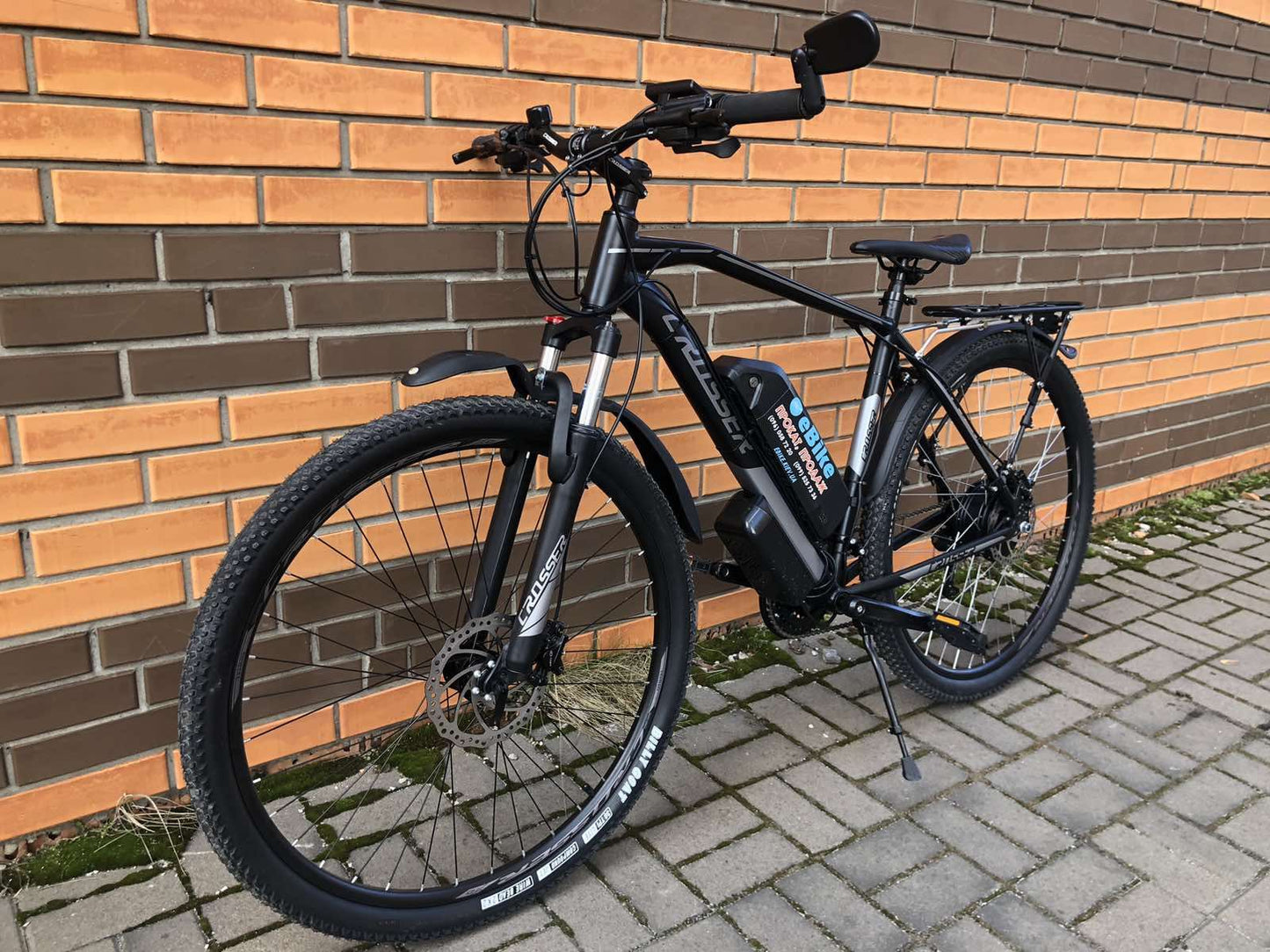 Электровелосипед Crosser jazz 29" 36В 500Вт 15Ач + багажник - фото 3