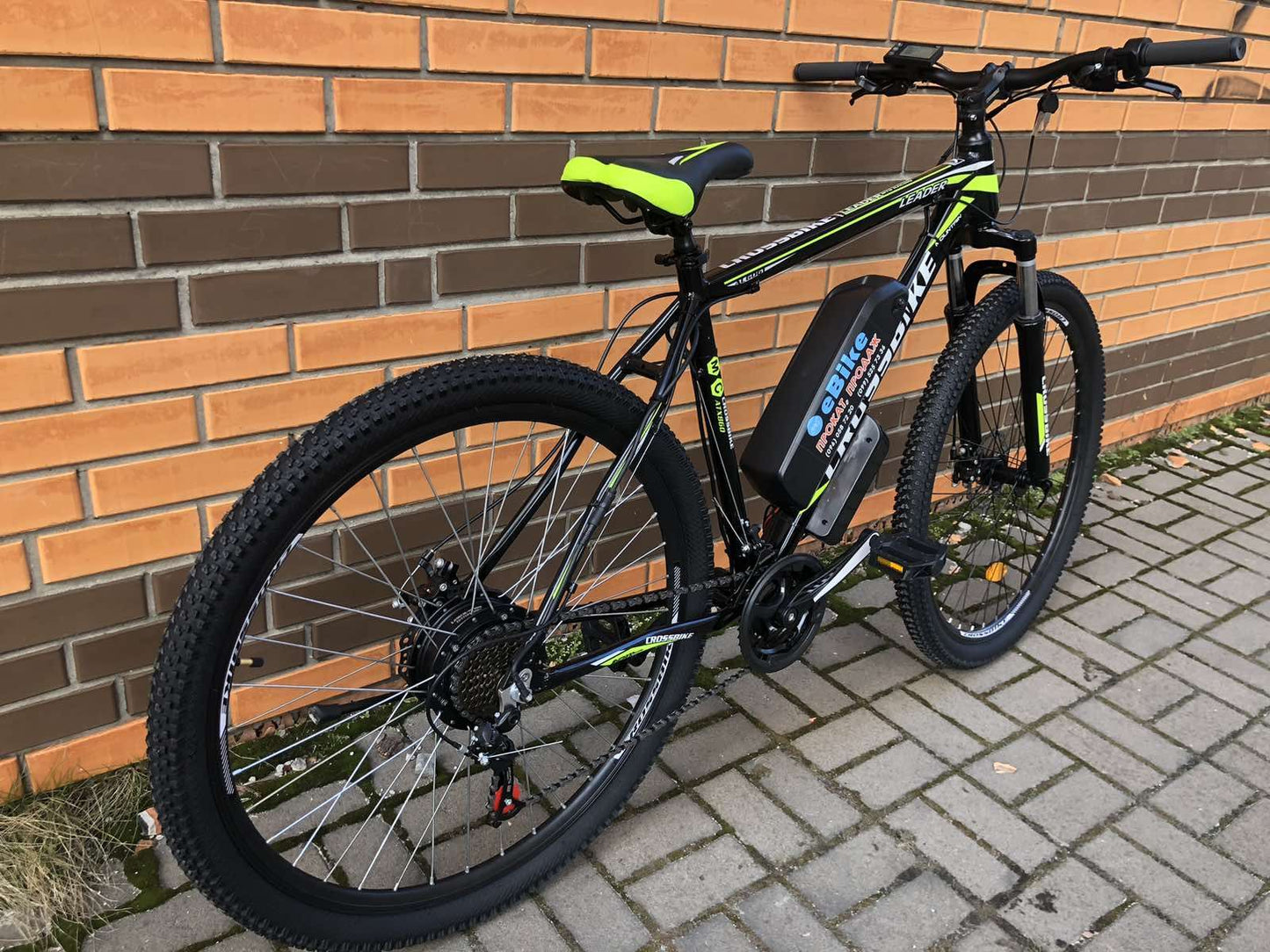 Электровелосипед Crossbike Leader 29" 21рама 36В 500Вт 15Ач - фото 4