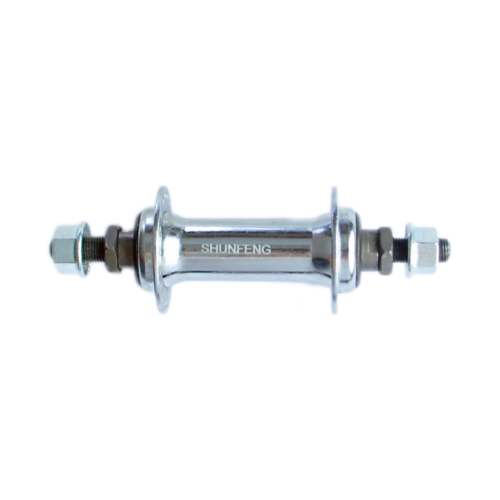 Shunfeng front hub 14Gx36Hx100x140mm silver, SF-HB03F