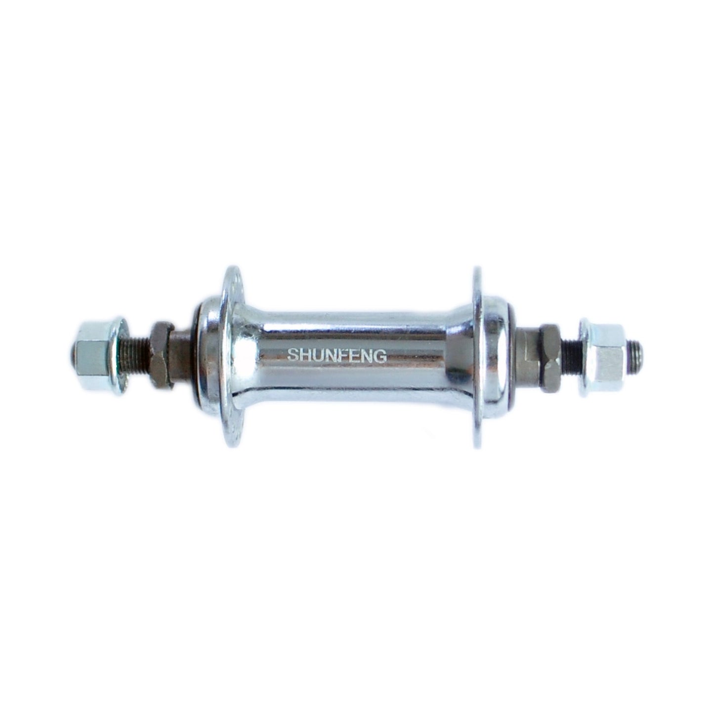 Shunfeng front hub 14Gx36Hx100x140mm silver, SF-HB03F