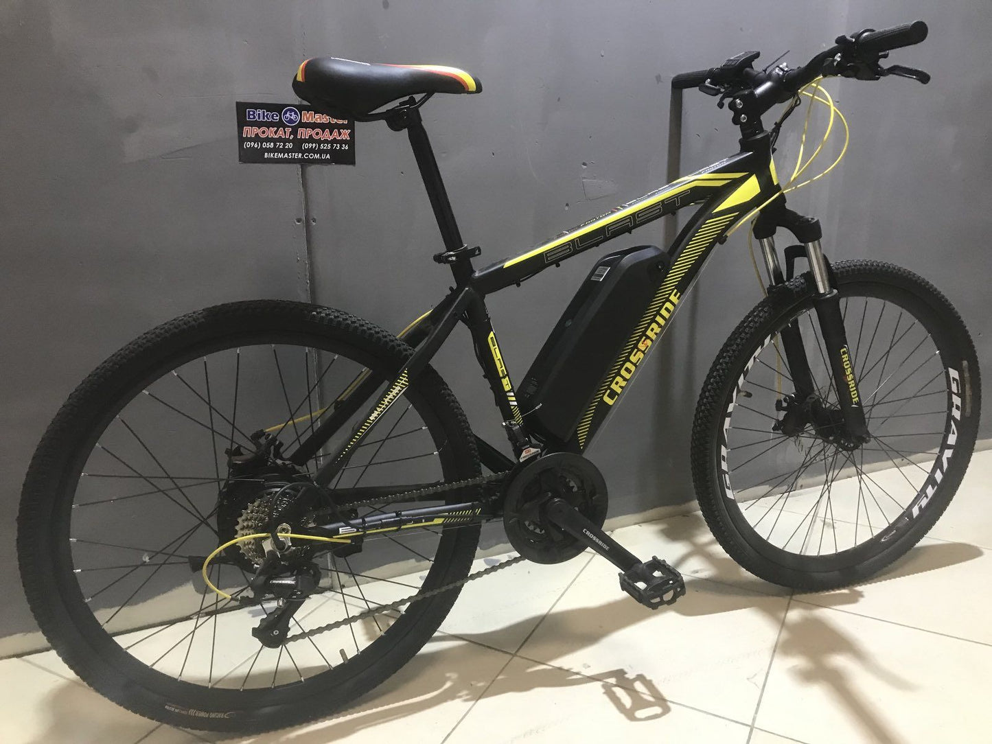 Электровелосипед Crossride Blast 26" 36В 500Вт 13Ач - фото 2