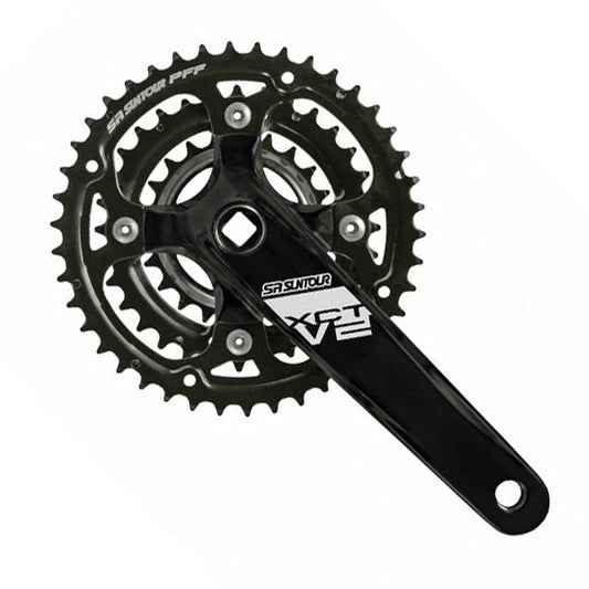 Шатун Suntour XCT-V3-T312-PBSG 42х32х22T 170мм белый