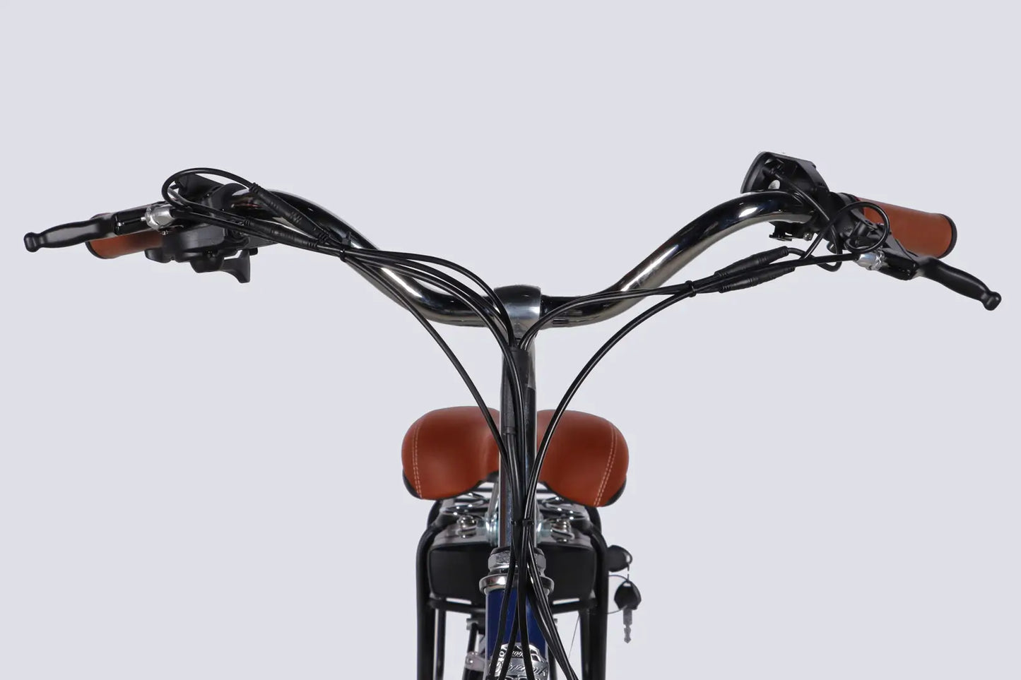 Велосипед з електроприводом 26" AL Dorozhnik eRUBY DD FR рама-17" 36B 13А*г 500Вт темно-синій 2026