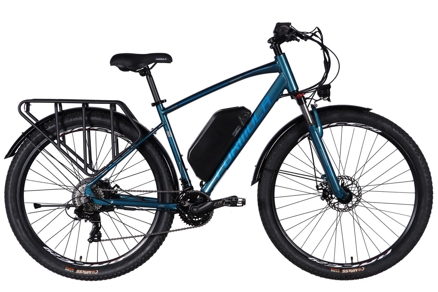Велосипед з електроприводом 29" AL Formula eCURSOR MAN DD CS рама-19" 48B 17.5А*г 500Вт темно-синій 2026