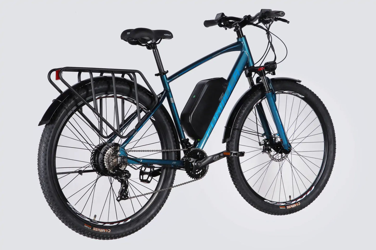 Велосипед з електроприводом 29" AL Formula eCURSOR MAN DD CS рама-19" 48B 17.5А*г 500Вт темно-синій 2026