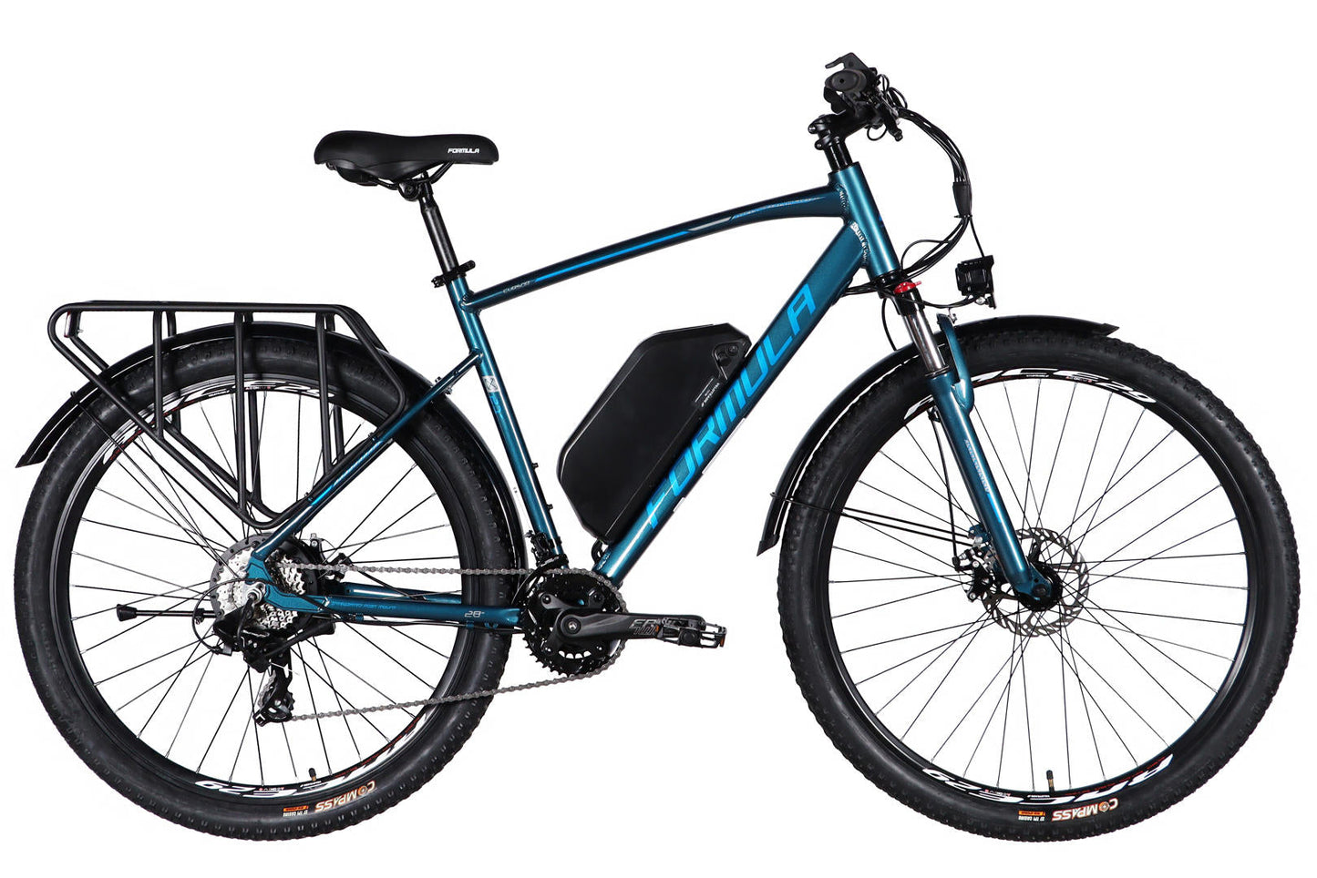 Велосипед з електроприводом 29" AL Formula eCURSOR MAN DD CS рама-21" 48B 17.5А*г 500Вт темно-синій 2026