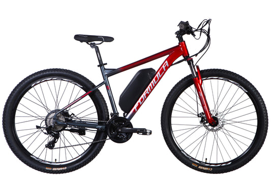 Велосипед з електроприводом 29" AL Formula eF-1 DD CS рама-18,5" 48B 12.5А*г 500Вт червоно-сріблястий 2026