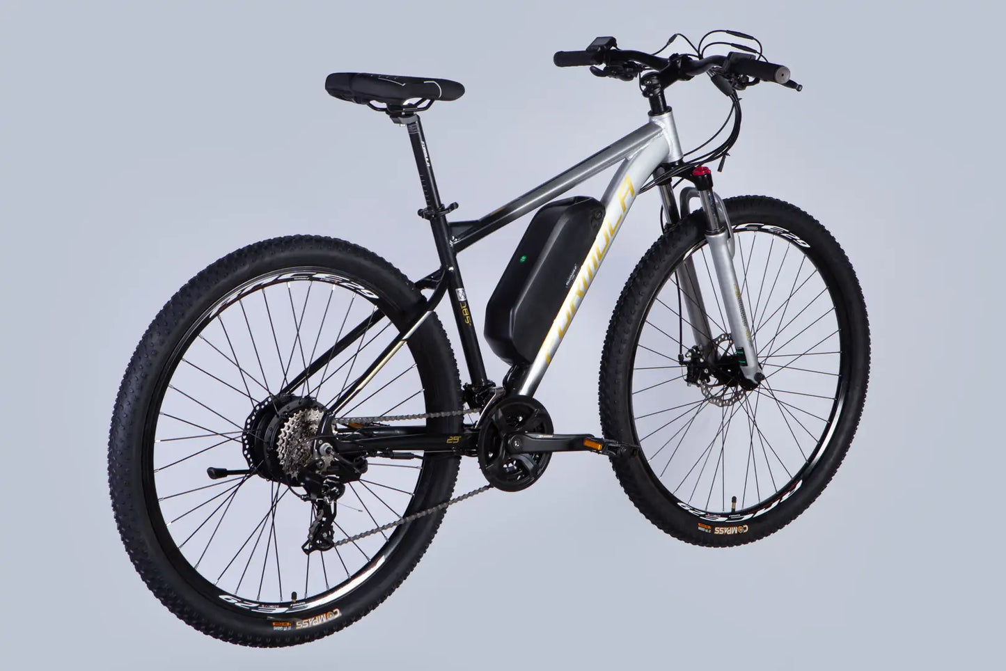 Велосипед з електроприводом 29" AL Formula eF-1 DD CS рама-18,5" 48B 12.5А*г 500Вт сріблясто-чорний 2026