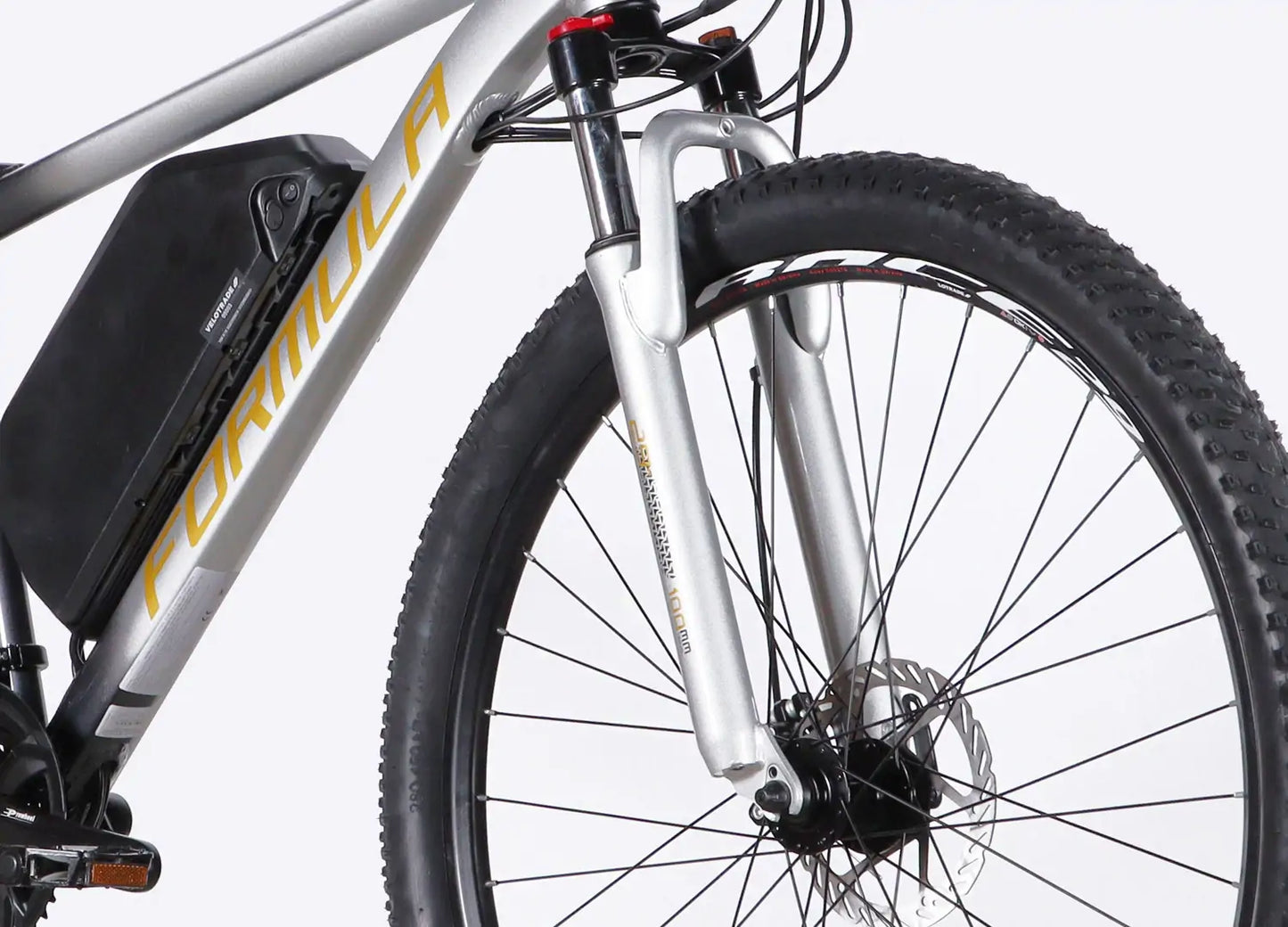 Велосипед з електроприводом 29" AL Formula eF-1 DD CS рама-18,5" 48B 17.5А*г 500Вт сріблясто-чорний 2026