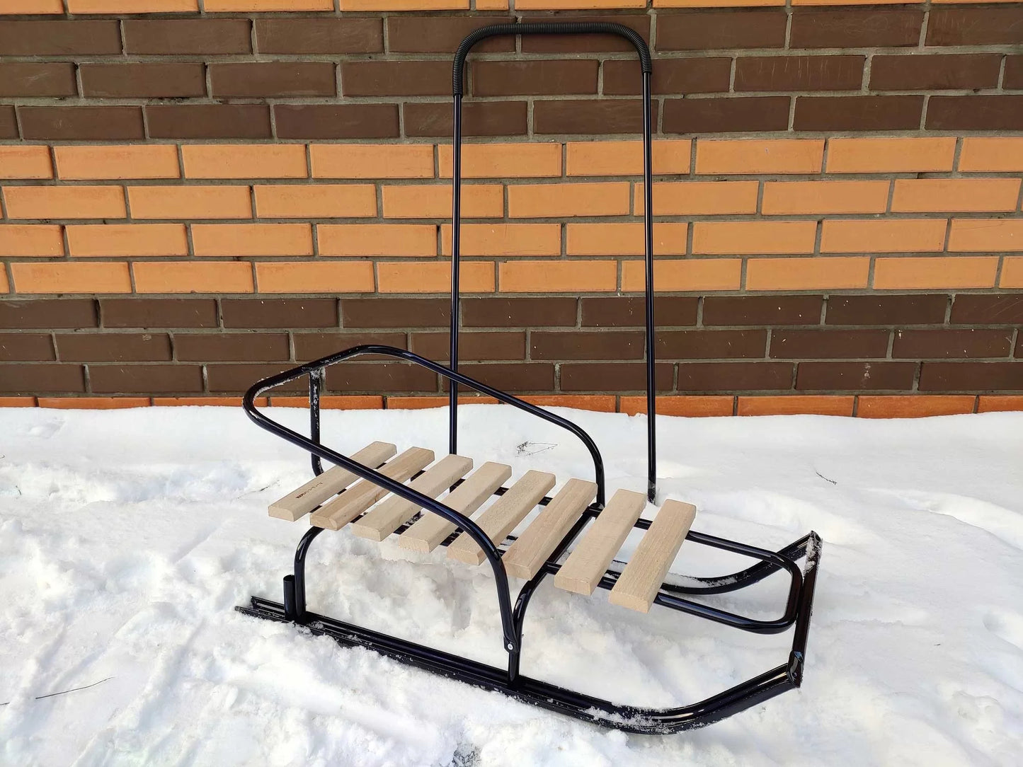 Дитячі санки Водан СД-2 з ручкою-штовхачем - изображение 2