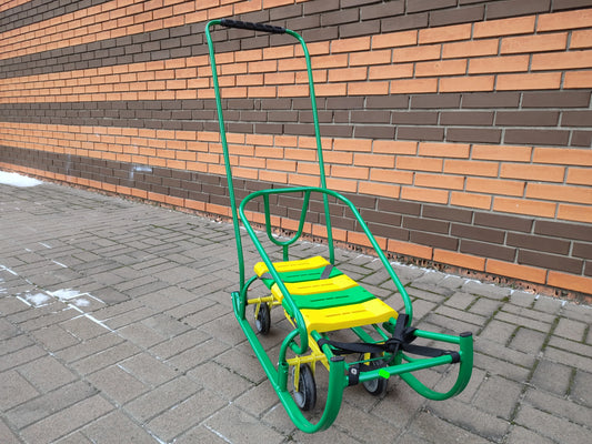 Дитячі санки на колесах Патріот-2