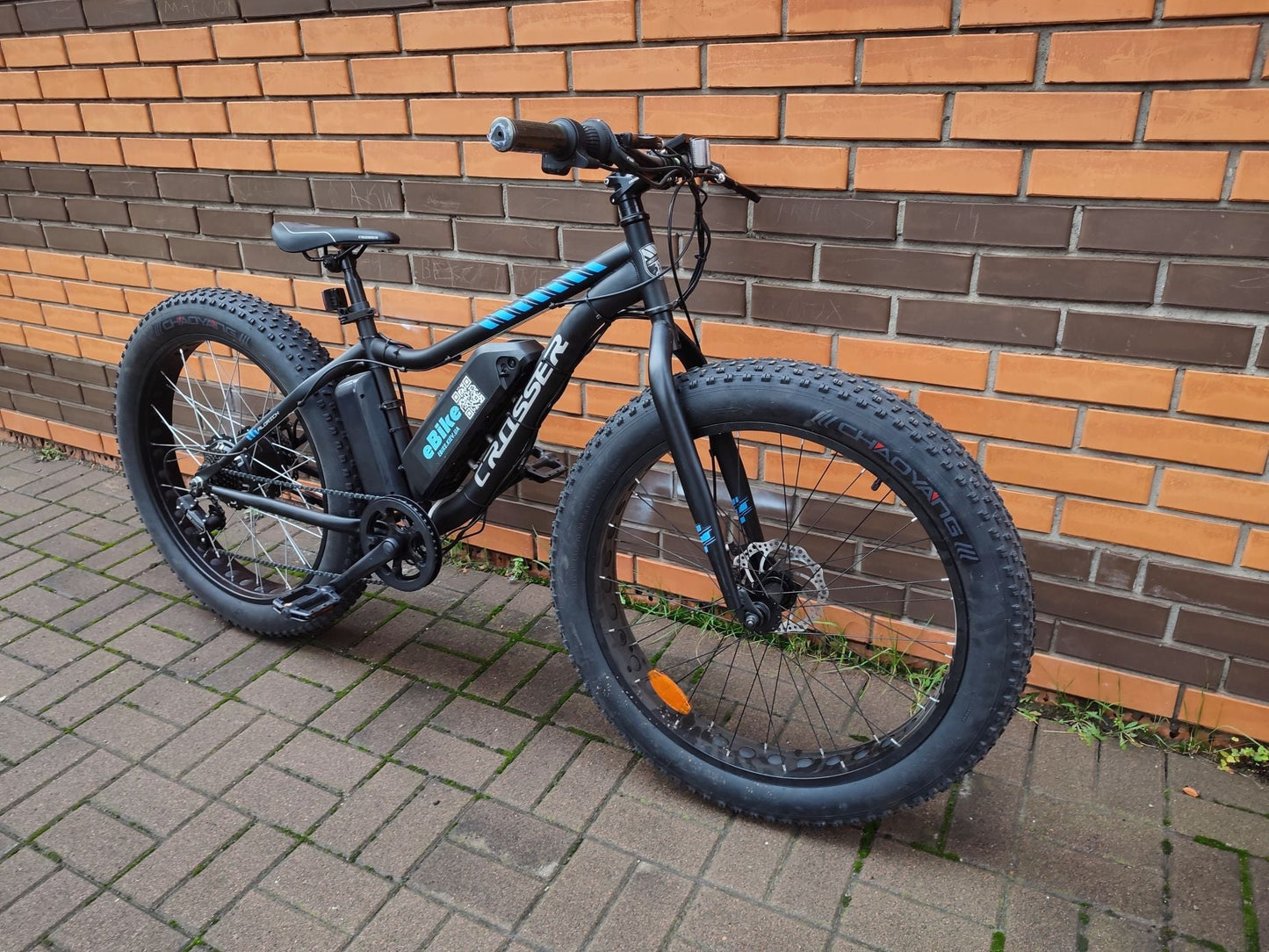 Электровелосипед 26 Crosser Fat Bike 750w 48в 12а - фото 4
