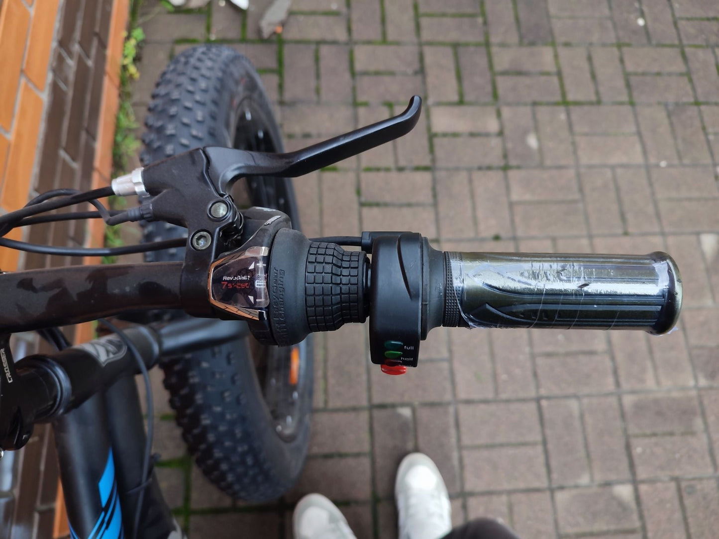 Электровелосипед 26 Crosser Fat Bike 750w 48в 12а - фото 6