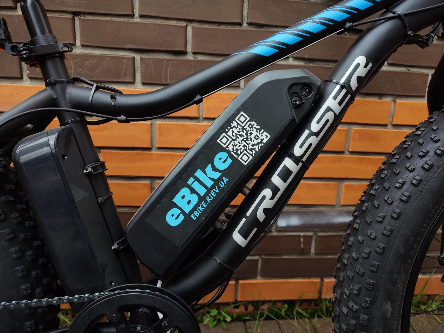 Электровелосипед 26 Crosser Fat Bike 750w 48в 12а - фото 7