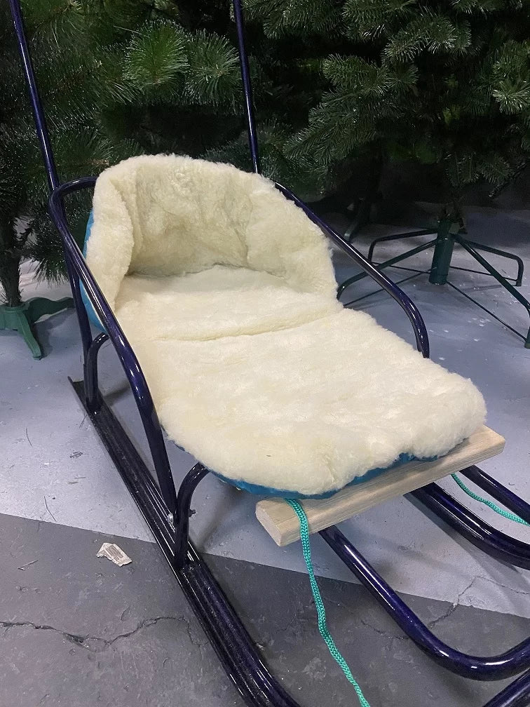 Матрацик плащівка на дитячі санки - изображение 2