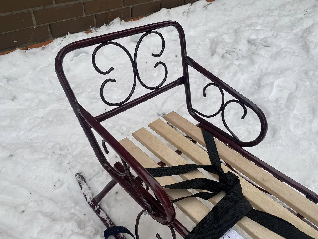 Дитячі санки Вітан смерека з ручкою-штовхачем - изображение 5