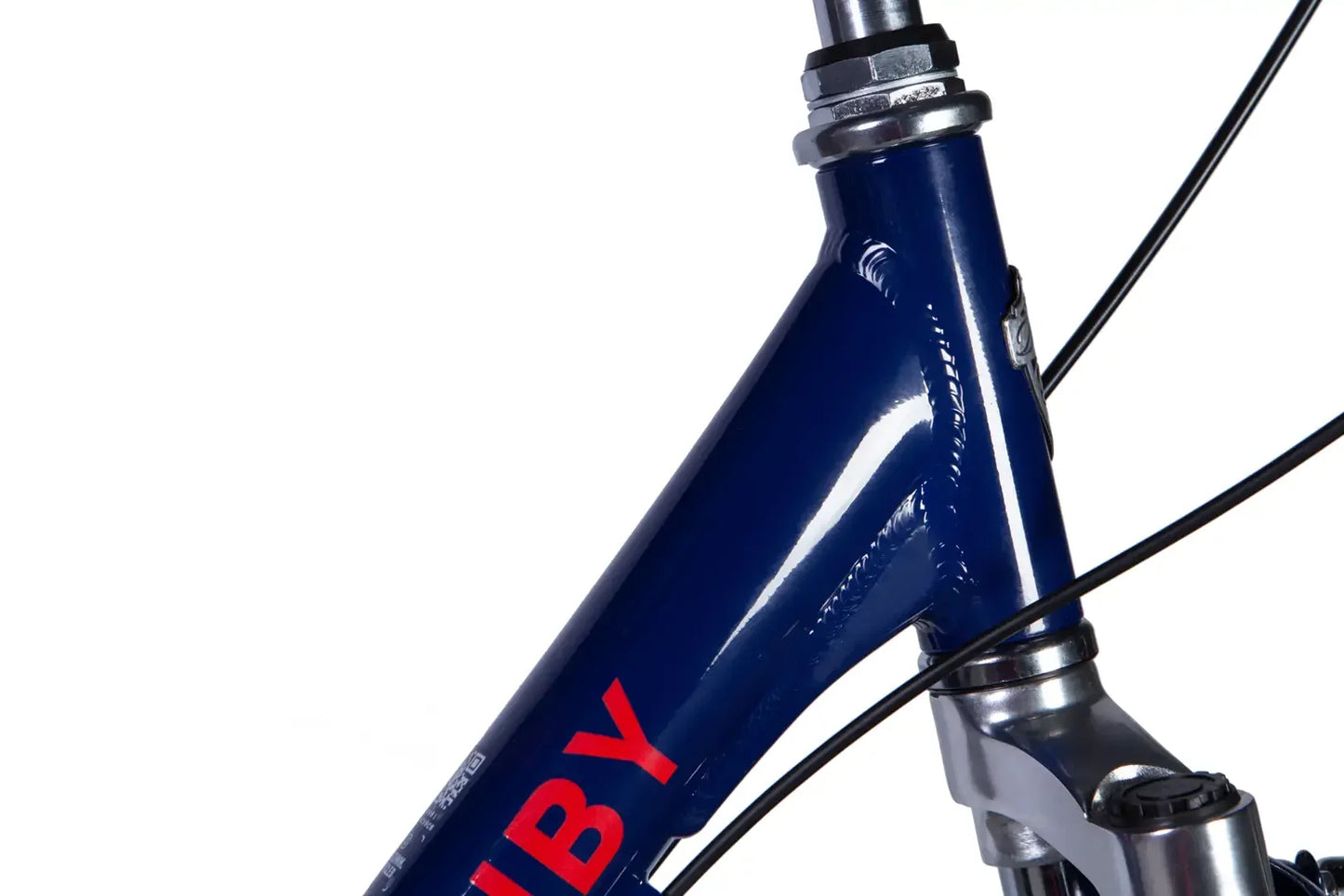 Велосипед AL 26" Dorozhnik RUBY Vbr FR рама-17" темно-синій 2024 крила, крило пер., крило зад., підніжка, дзвоник