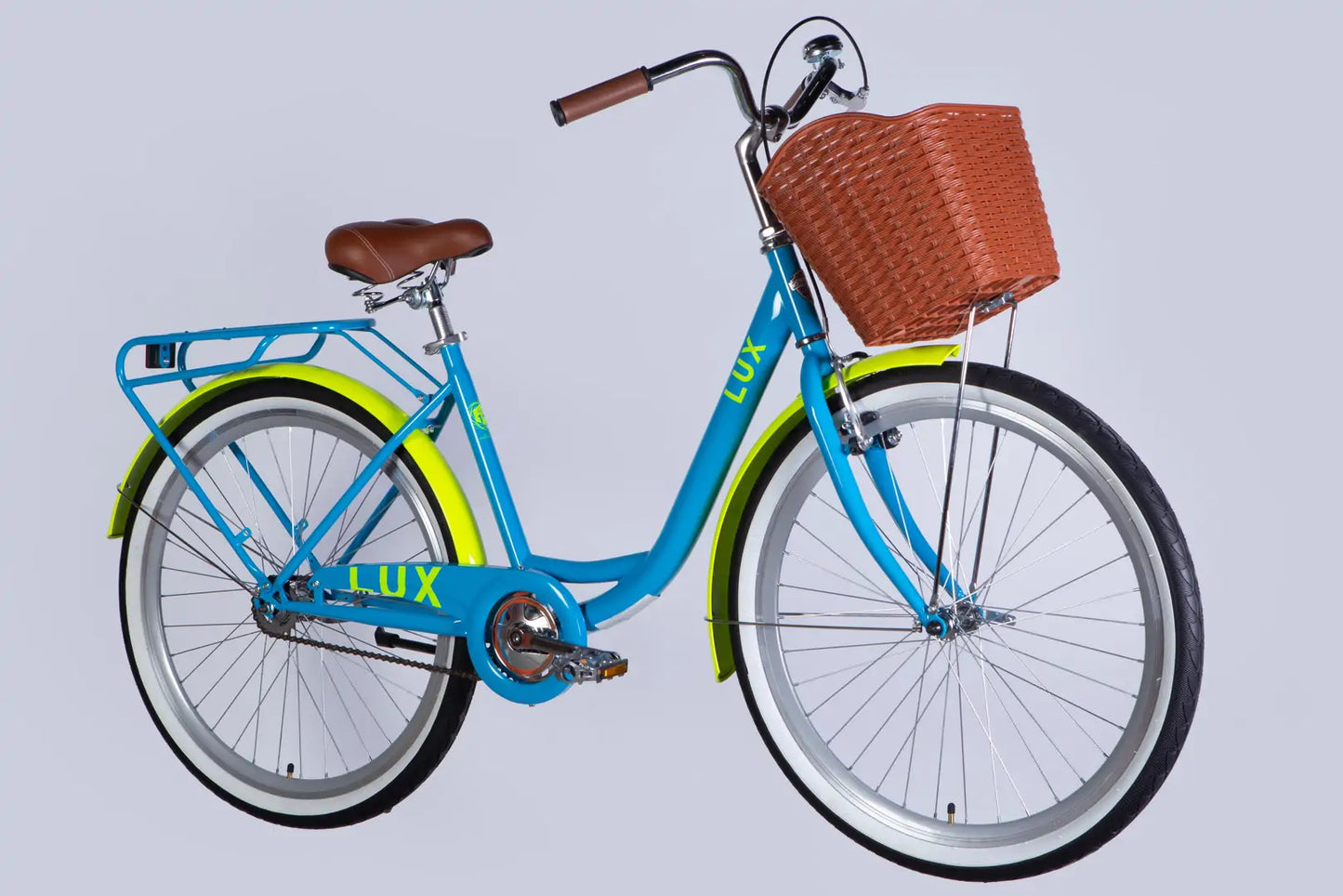Велосипед ST 26" Dorozhnik LUX Velosteel рама-17" блакитний 2025