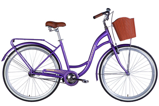Велосипед ST 26" Dorozhnik AQUAMARINE BH рама-17" фіолетовий 2025
