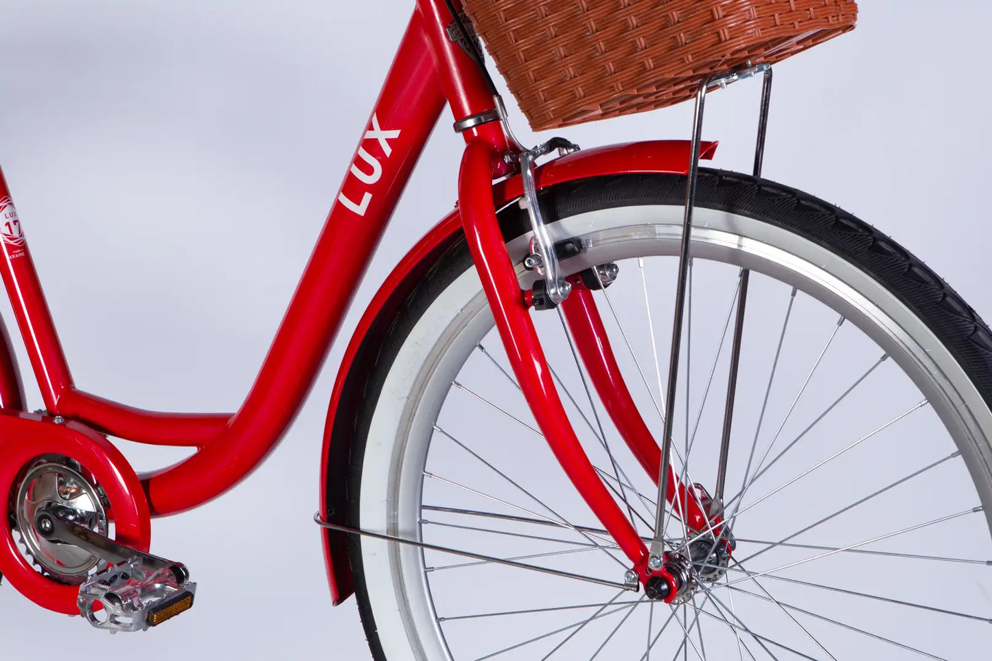 Велосипед ST 26" Dorozhnik LUX Velosteel рама-17" червоний 2026