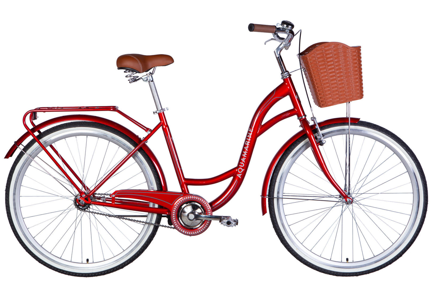 Велосипед уцінений ST 28" Dorozhnik AQUAMARINE BH рама-19" бордовий 2026