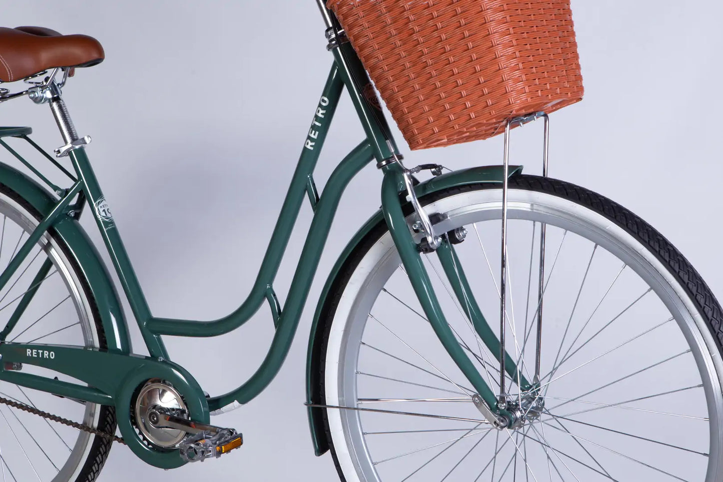 Велосипед ST 28" Dorozhnik RETRO Velosteel рама-19" зелено-сірий 2026