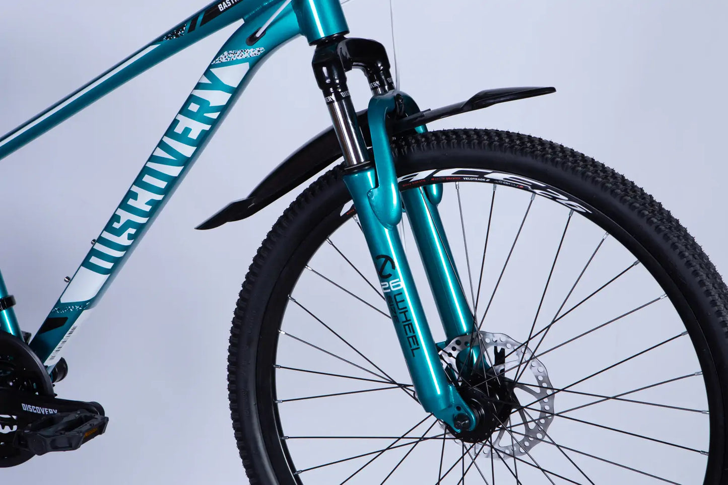 Велосипед AL 26" Discovery BASTION DD CS рама-13" бірюзовий 2025