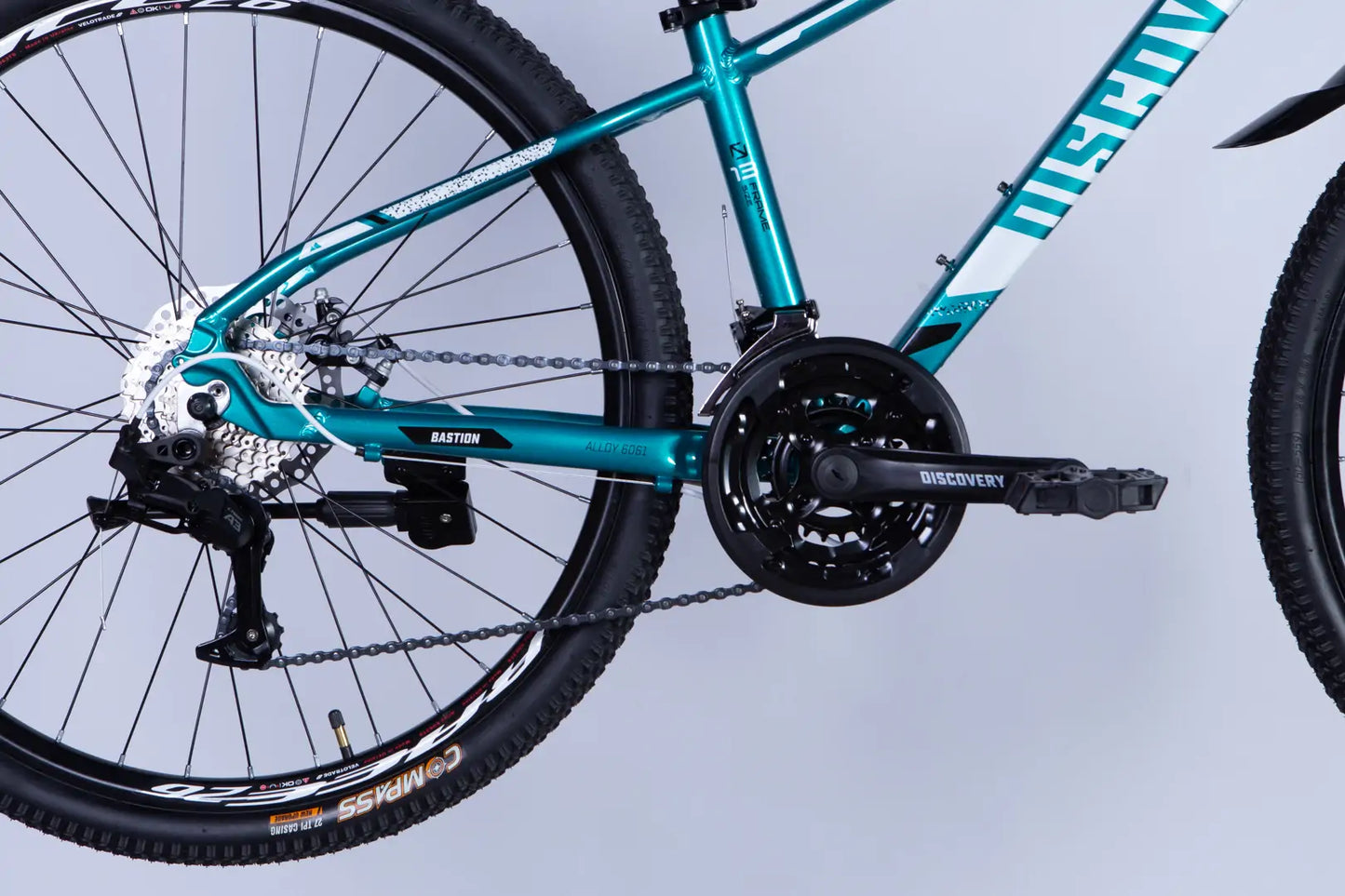 Велосипед AL 26" Discovery BASTION DD CS рама-13" бірюзовий 2025