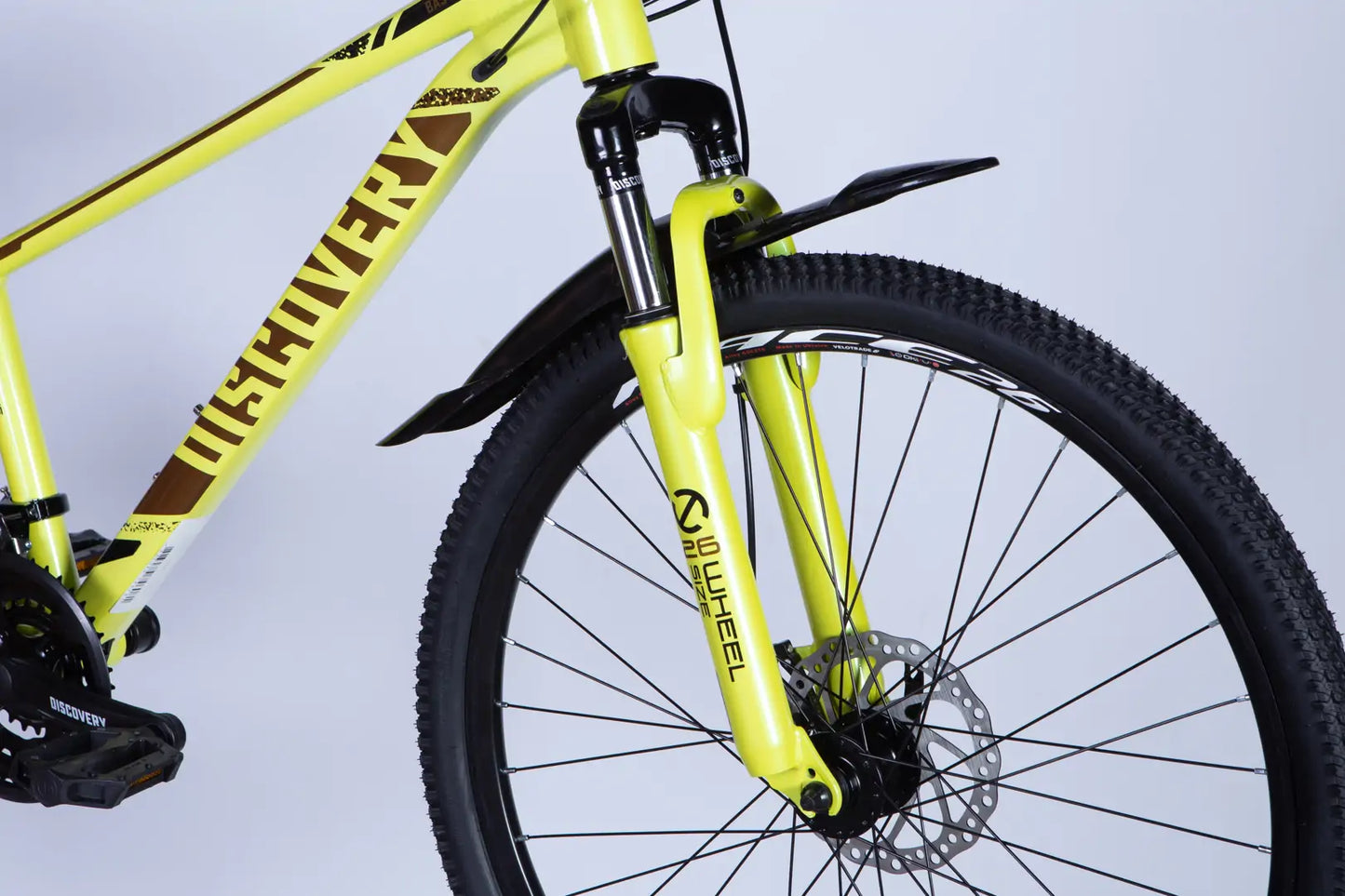 Велосипед AL 26" Discovery BASTION DD CS рама-13" жовтий 2025