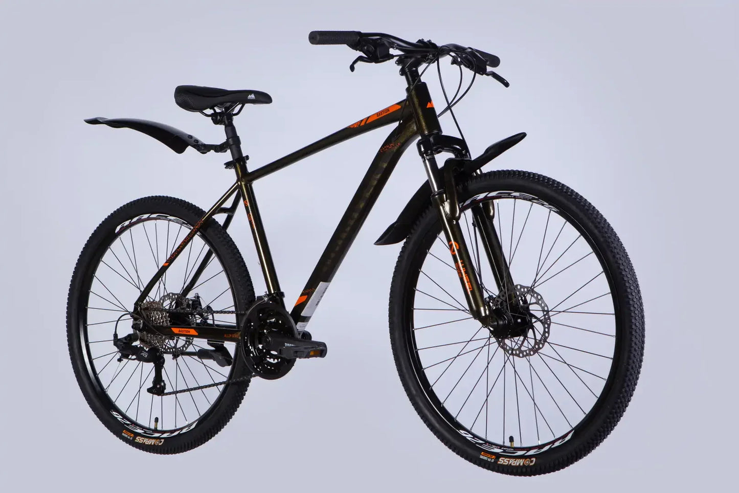Велосипед AL 26" Discovery BASTION DD CS рама-18" коричневий 2025