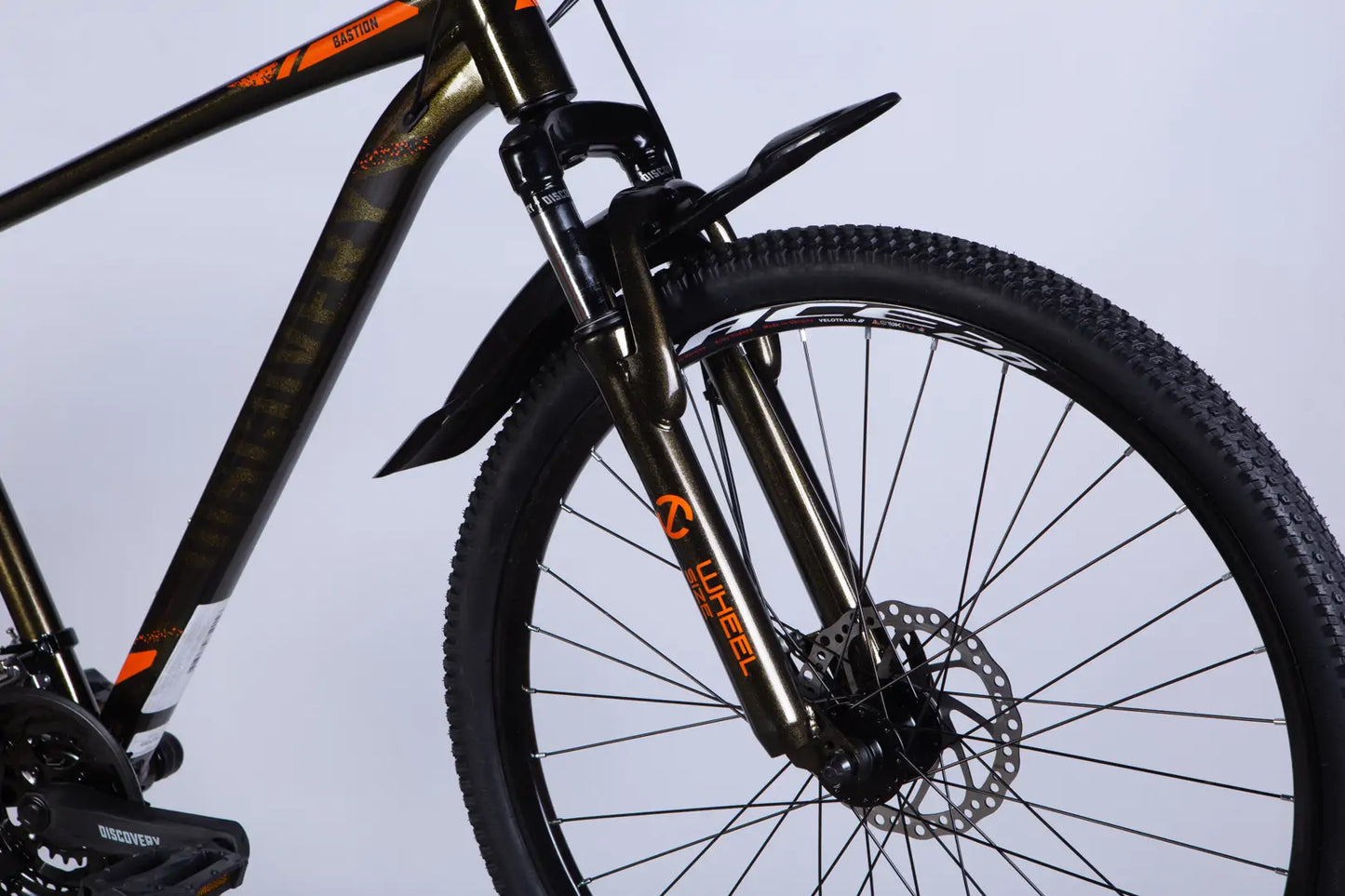 Велосипед AL 26" Discovery BASTION DD CS рама-18" коричневий 2025