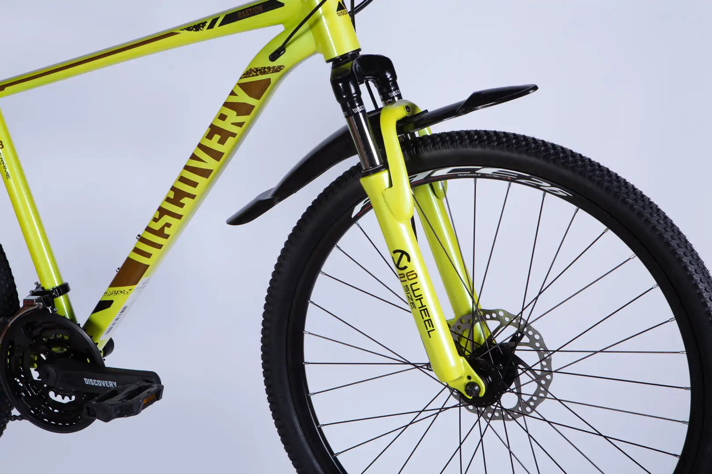 Велосипед AL 26" Discovery BASTION DD CS рама-18" жовтий 2025