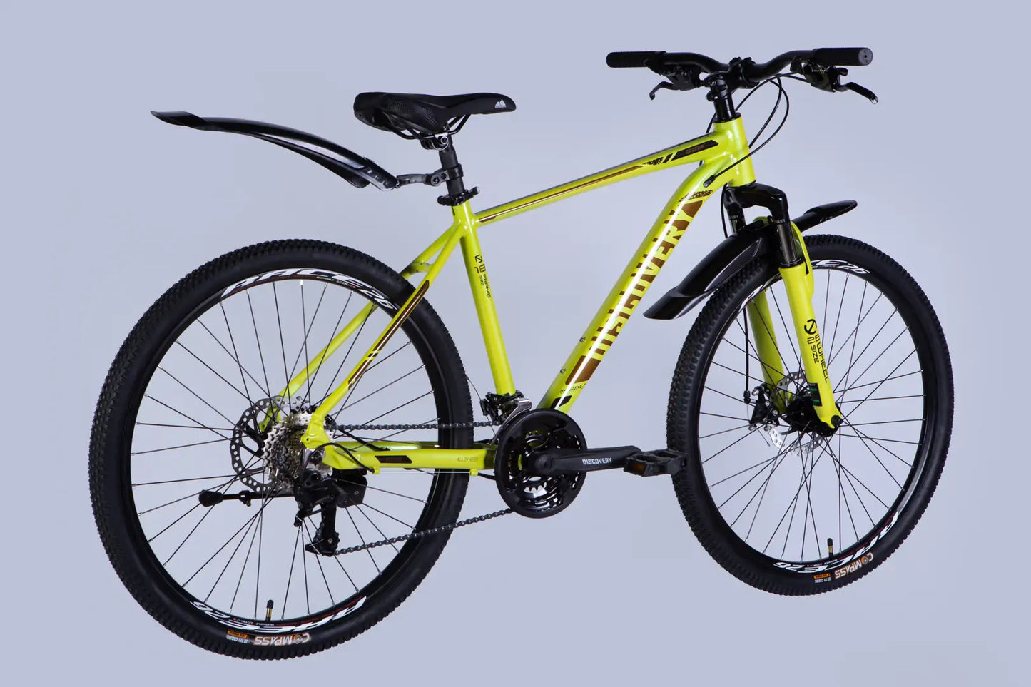 Велосипед AL 26" Discovery BASTION DD CS рама-18" жовтий 2025