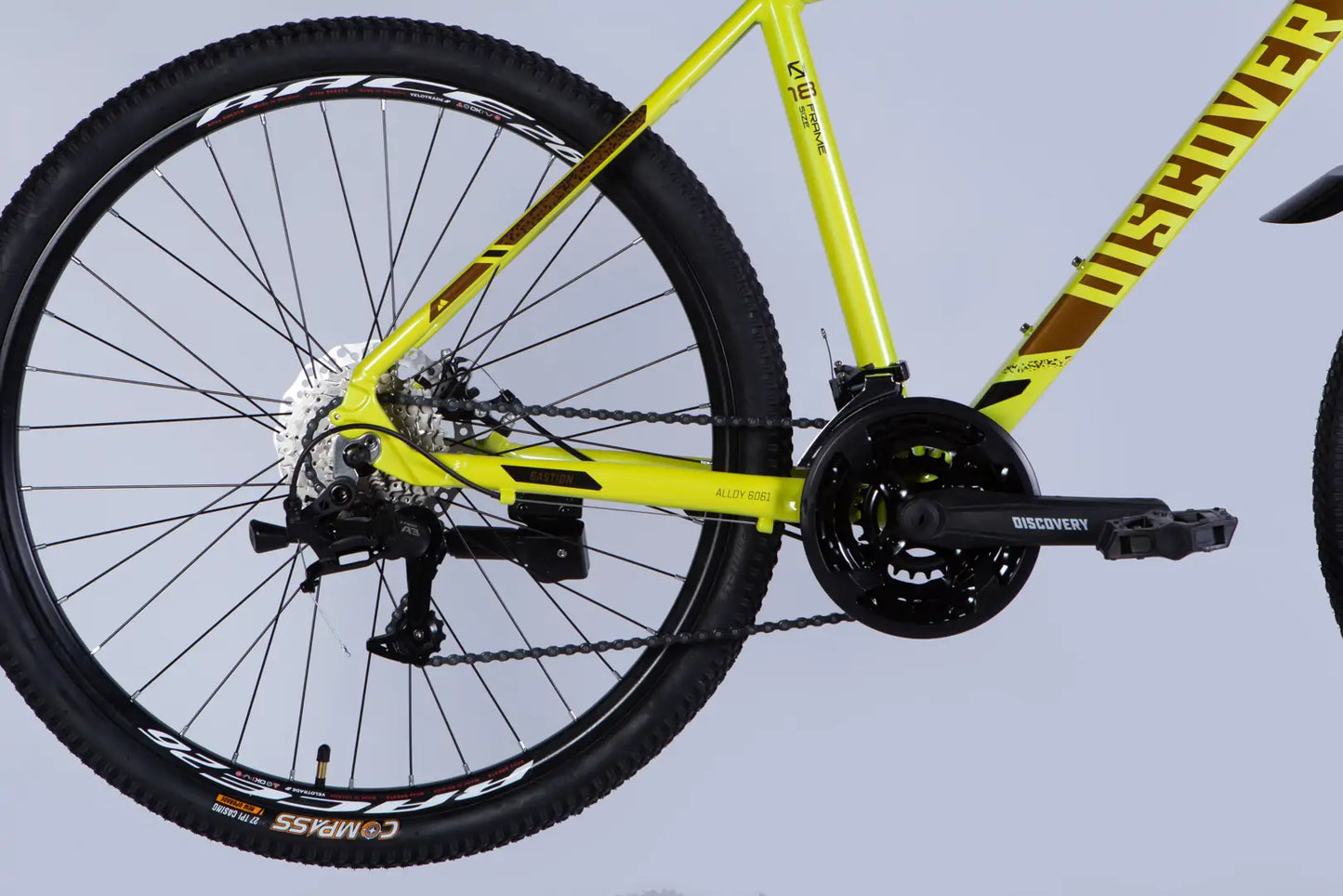 Велосипед AL 26" Discovery BASTION DD CS рама-18" жовтий 2025