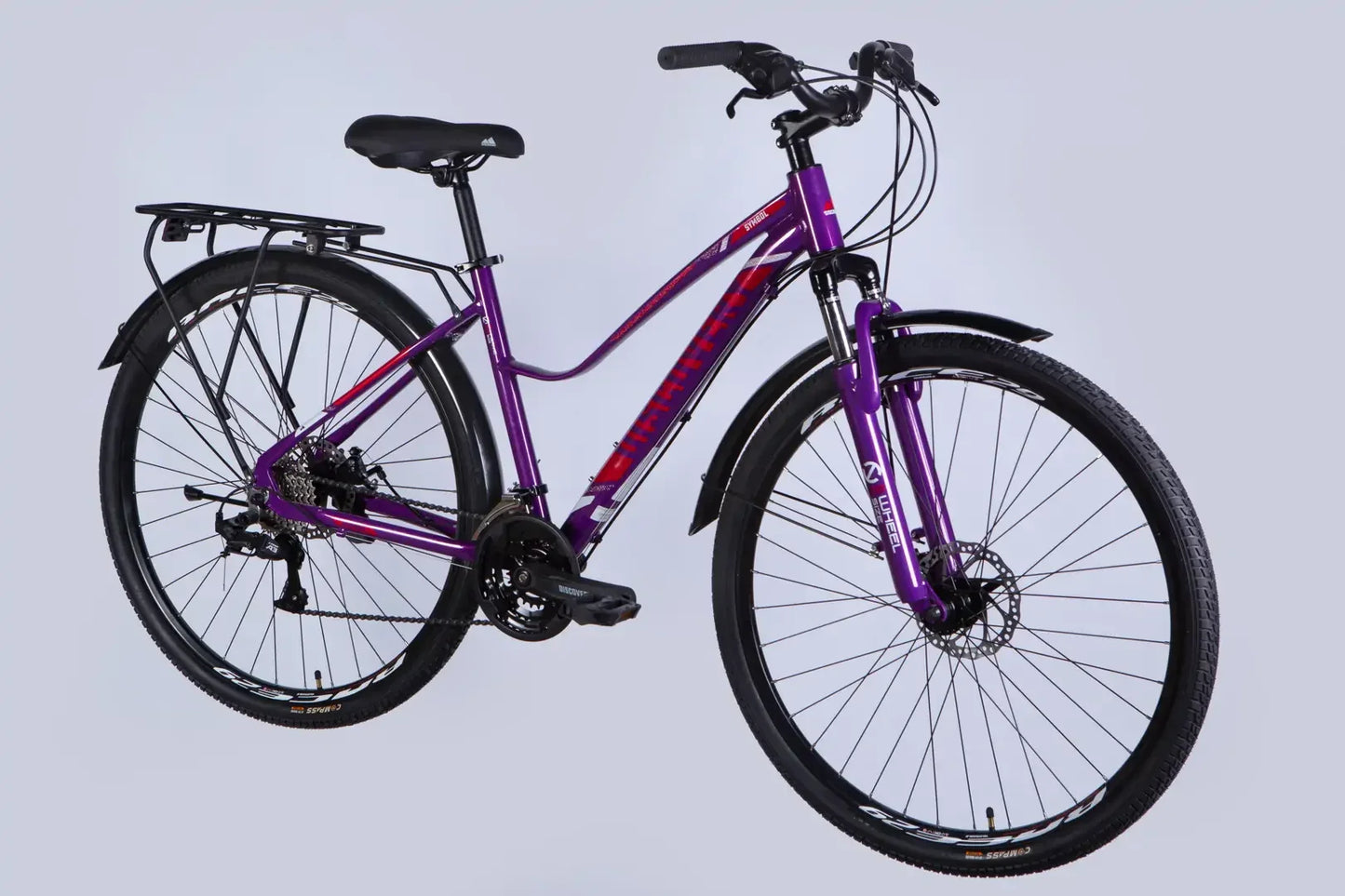 Велосипед AL 28" Discovery SYMBOL WOMAN DD CS рама-17,5" фіолетовий 2025