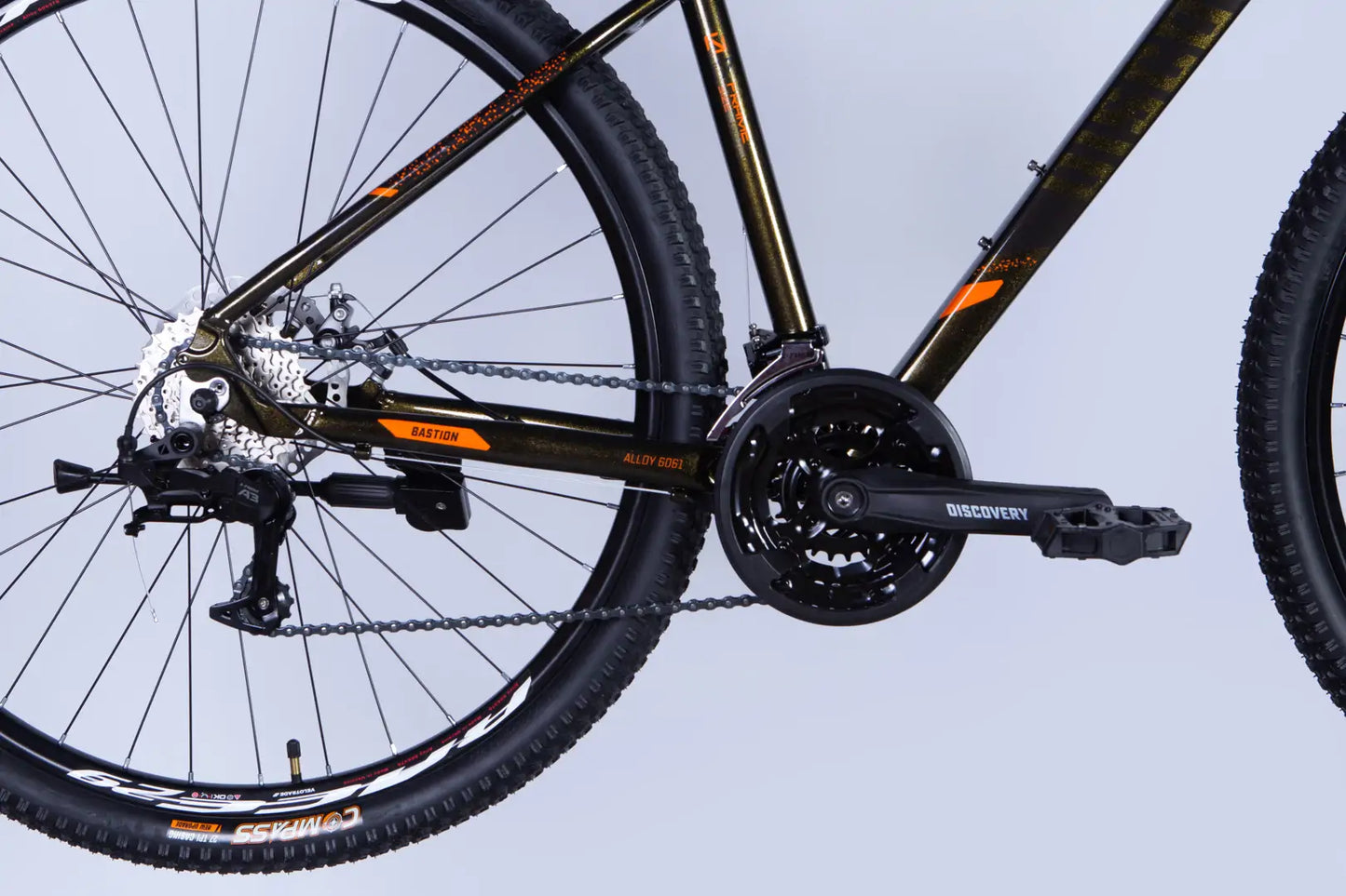 Велосипед AL 29" Discovery BASTION DD CS рама-17" коричневий 2025
