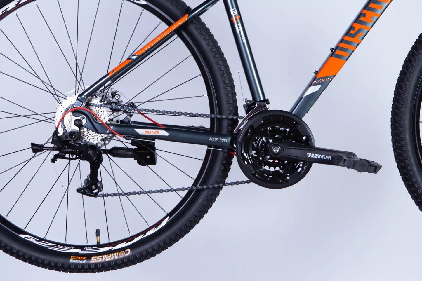 Велосипед AL 29" Discovery BASTION DD CS рама-17" сіро-помаранчевий 2025