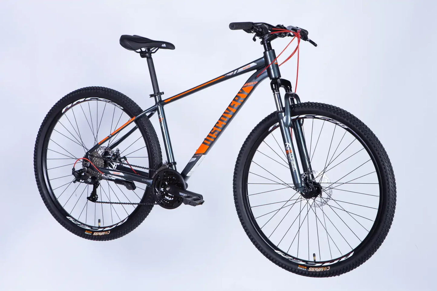 Велосипед AL 29" Discovery BASTION DD CS рама-17" сіро-помаранчевий 2025