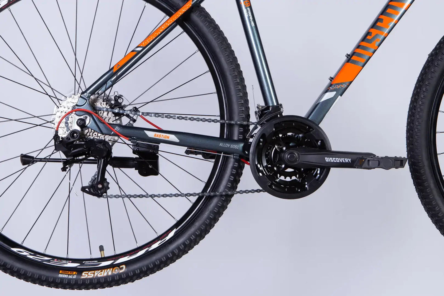 Велосипед AL 29" Discovery BASTION DD CS рама-19" сіро-помаранчевий 2025