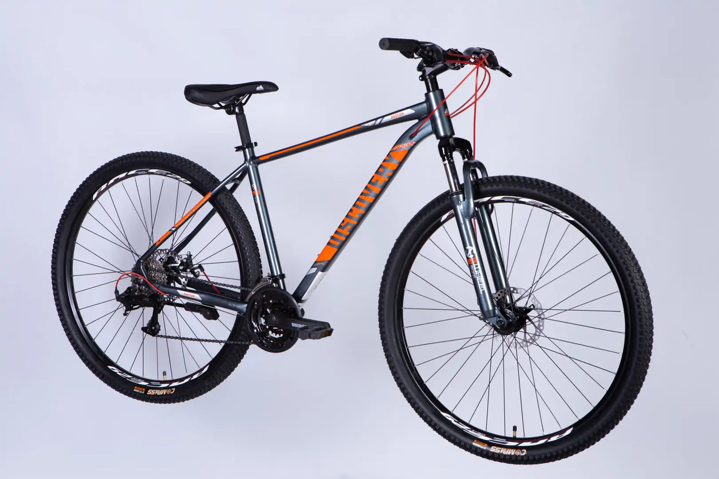 Велосипед AL 29" Discovery BASTION DD CS рама-19" сіро-помаранчевий 2025