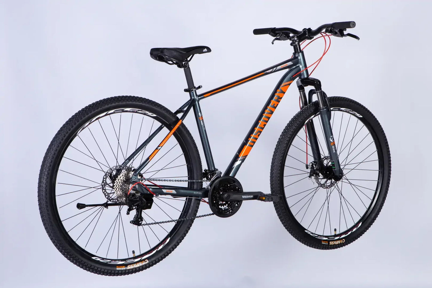 Велосипед AL 29" Discovery BASTION DD CS рама-19" сіро-помаранчевий 2025